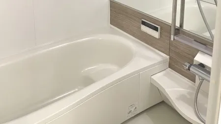 浴槽確認・養生