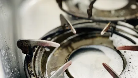 分解作業・つけ置き