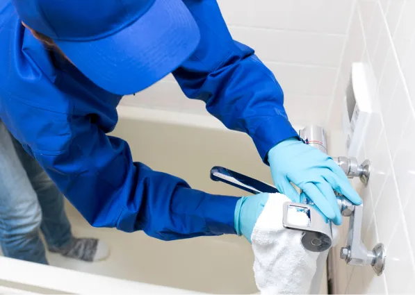 風呂釜追いだき配管洗浄